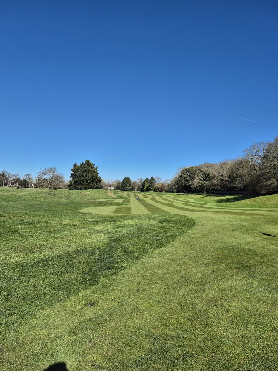 Course starting to look good
