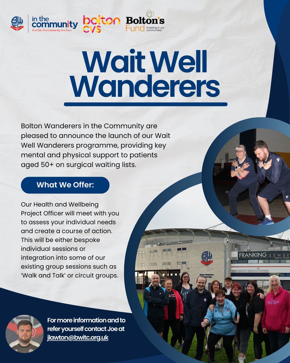 Bolton Wanderers in the Community tweet media