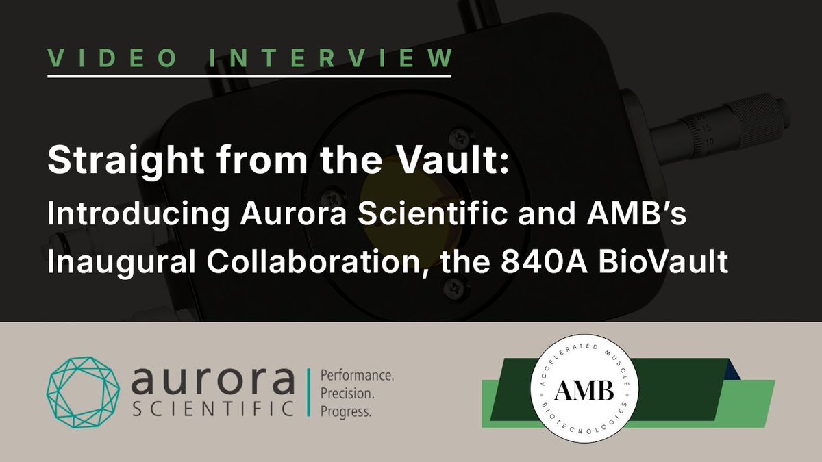 Aurora Scientific tweet media