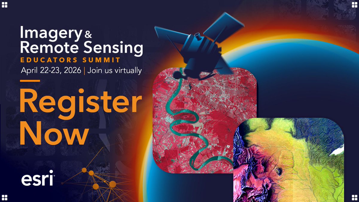 Esri GIS Education tweet media