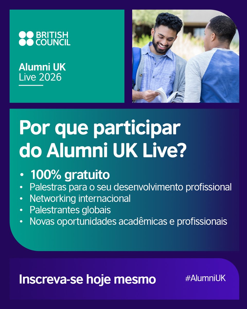 British Council Brasil tweet media