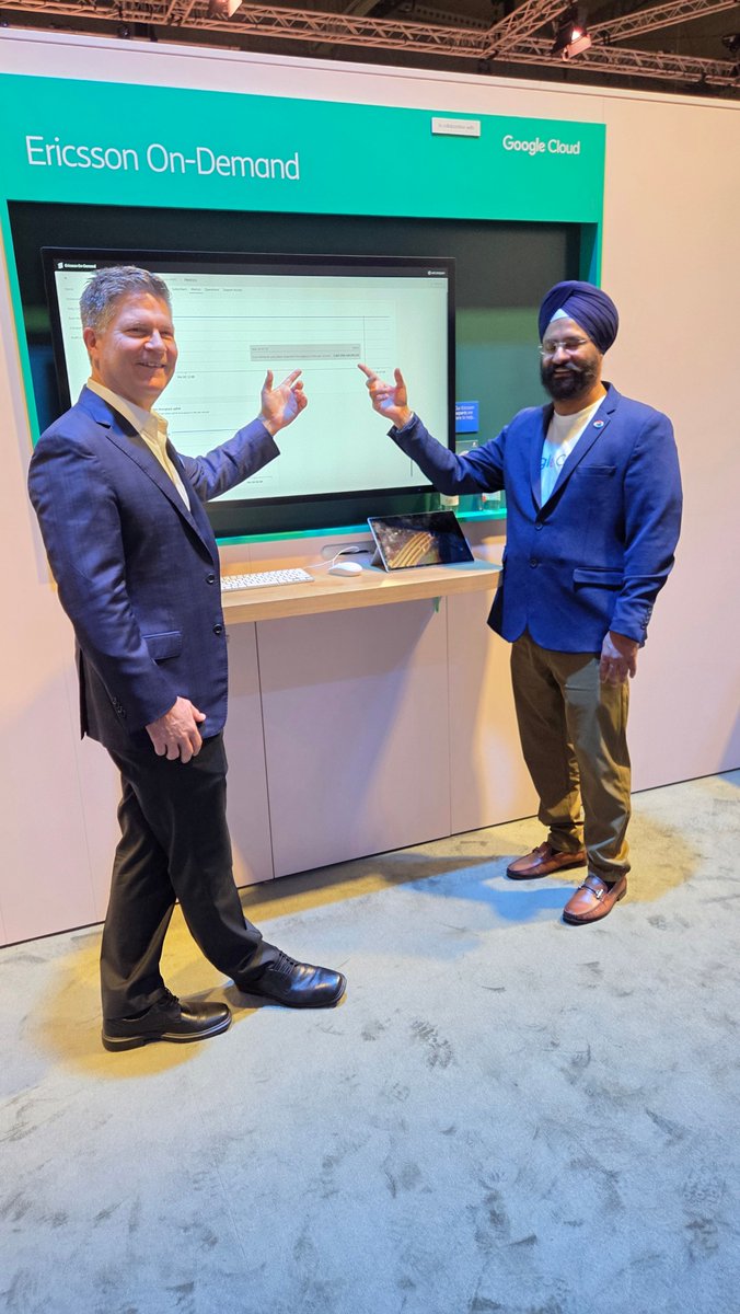 Ericsson tweet media