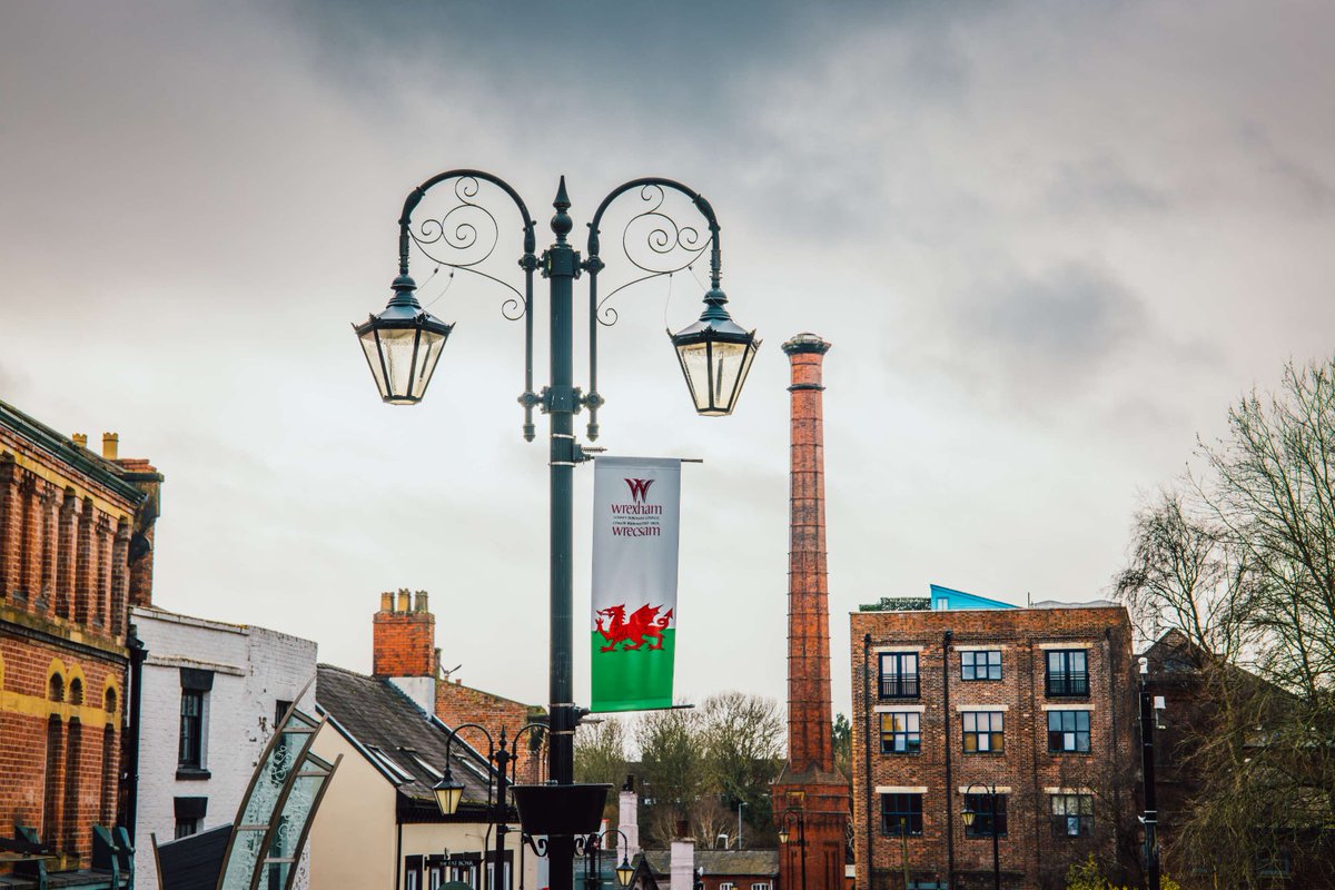 GoNorthWales's tweet photo. Wrexham has officially made the longlist for UK City of Culture 2029, and we couldn't be prouder to have them flying the flag for Wales.

We're backing the bid. Are you?

#Wrexham #NorthWales #GoNorthWales #CityOfCulture2029 #BackTheBid #VisitWales #WelshCulture https://t.co/hz8GFmKy25