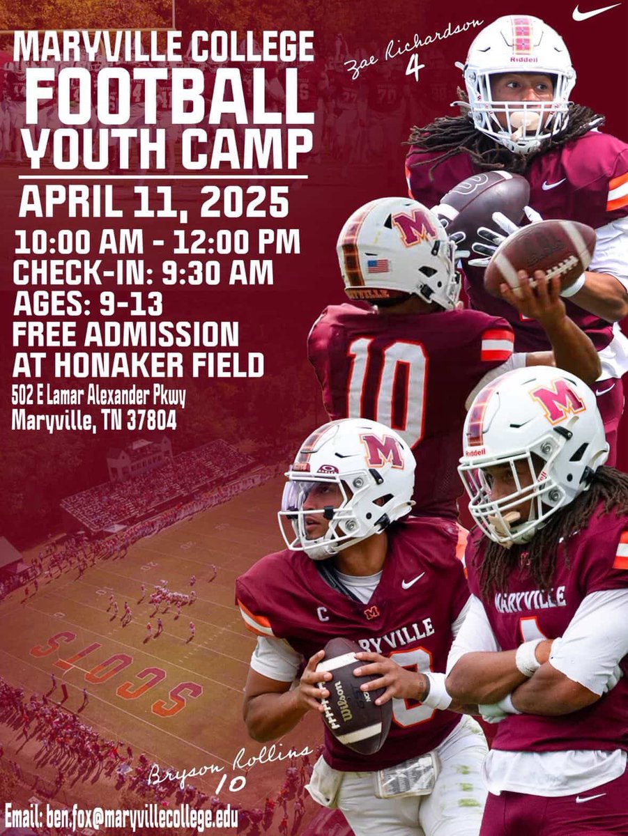 Maryville College Football tweet media