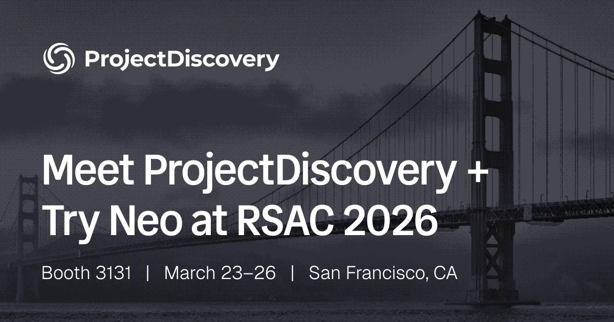 ProjectDiscovery tweet media