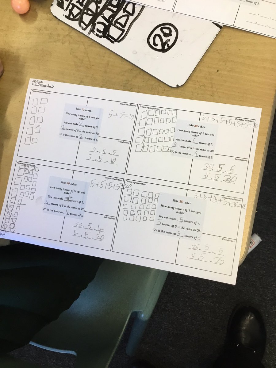 BentleyWestWS2's tweet photo. Well done Year 2! Today we divided by 5 in maths! #BWMaths https://t.co/aqZ6JrYus9