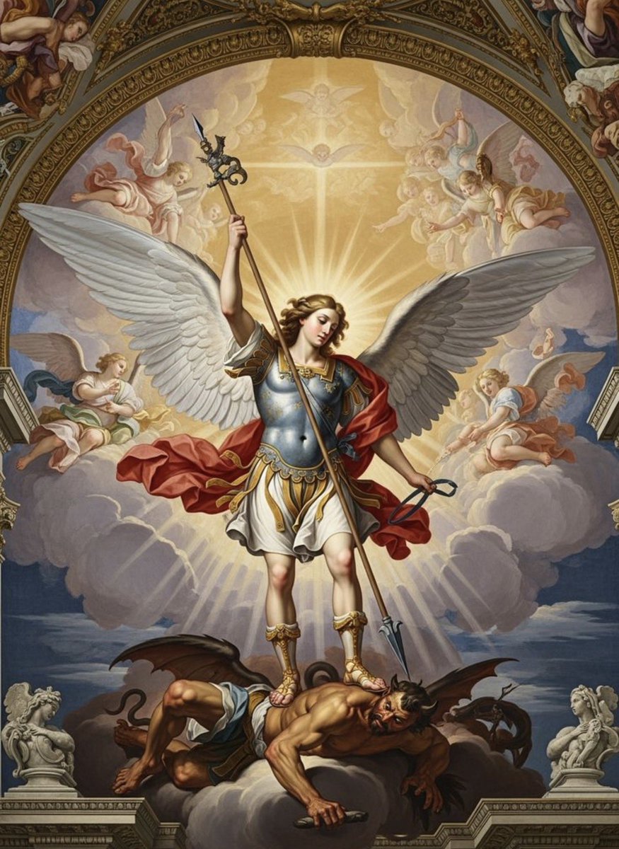 St. Michael, defend us in battle. ⚔️