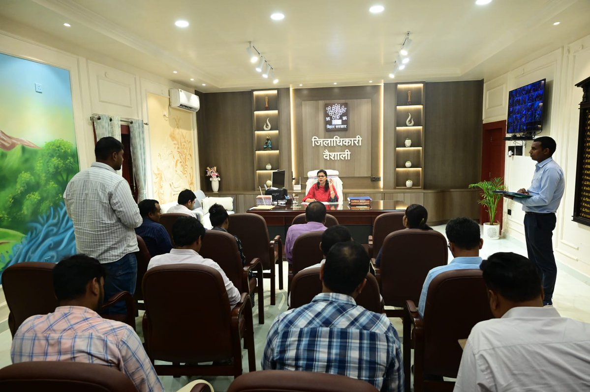 District Magistrate, Vaishali tweet media