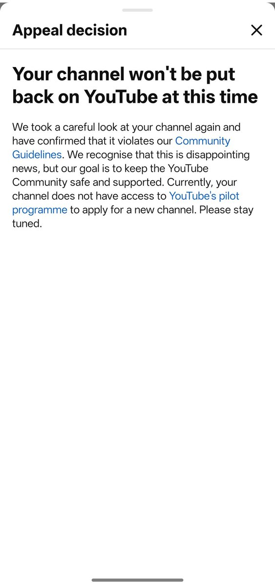 Ekam_Bharatiya's tweet photo. Dear @TeamYouTube, My channel Sub-Kara Studios was terminated under Circumvention Policy. I never tried to bypass any rules. Please review this, as it seems to be an error.
@TeamYouTube 
@YouTube 
@YouTubeIndia https://t.co/04FZDoAaHn