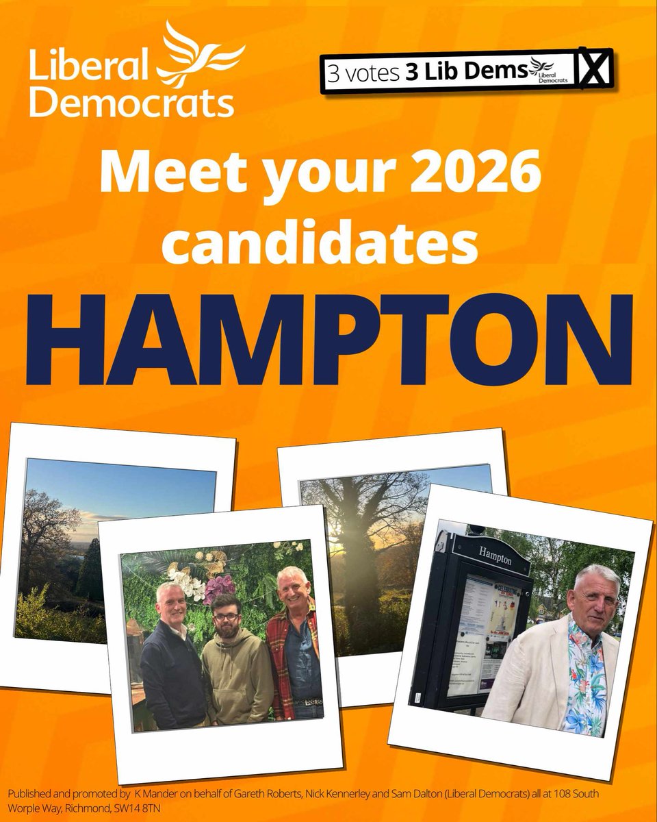Twickenham & Richmond Liberal Democrats tweet media