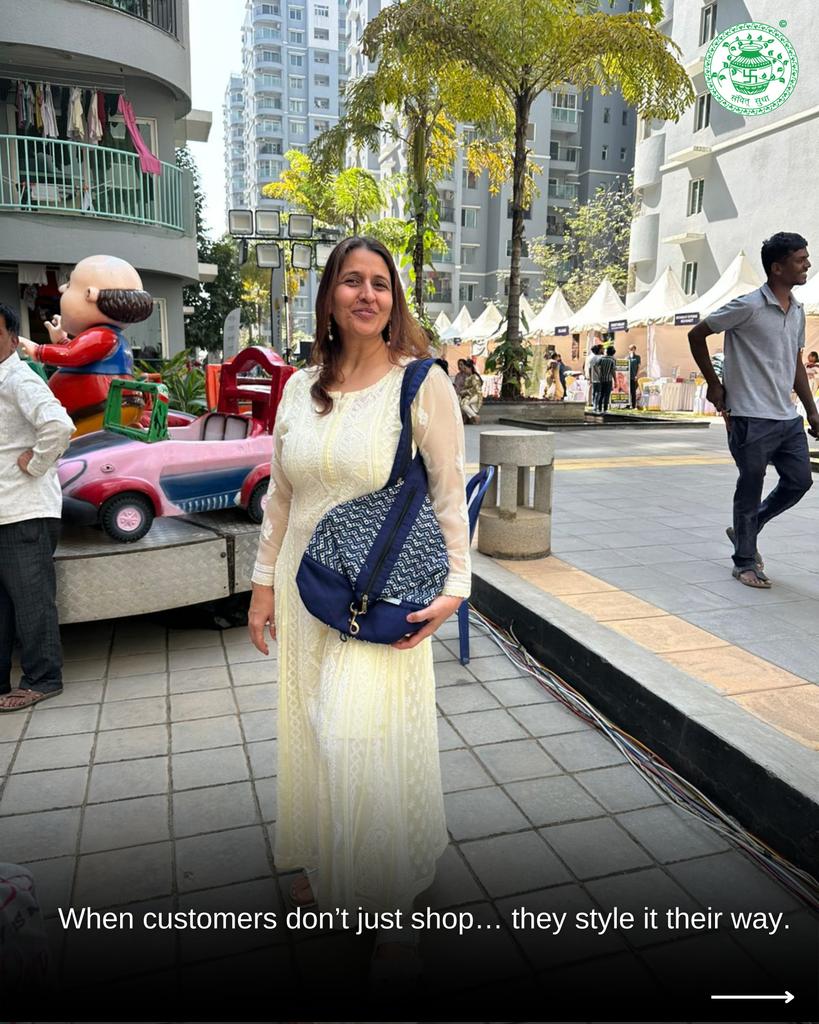 SamvitSudha's tweet photo. What a lovely day at our stall ✨
So many of you stopped by to explore our products. Some even came back with friends to shop again, it made our day! It was also lovely seeing the youth appreciate our products, and we even received a few CSR enquiries! 
Grateful for all the love! https://t.co/NvhJKfpm3n
