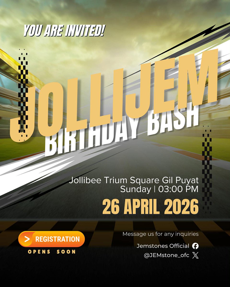 Ready, Set, Go! 

Hi Jemstones and NEONs ! 
Lets come and celebrate NEO Jem's special day on April 26, 2026 3:00 PM at Jollibee Trium Square.

More details to be released soon. Stay tuned!

#neo_ph #neo_jem #ready_glow