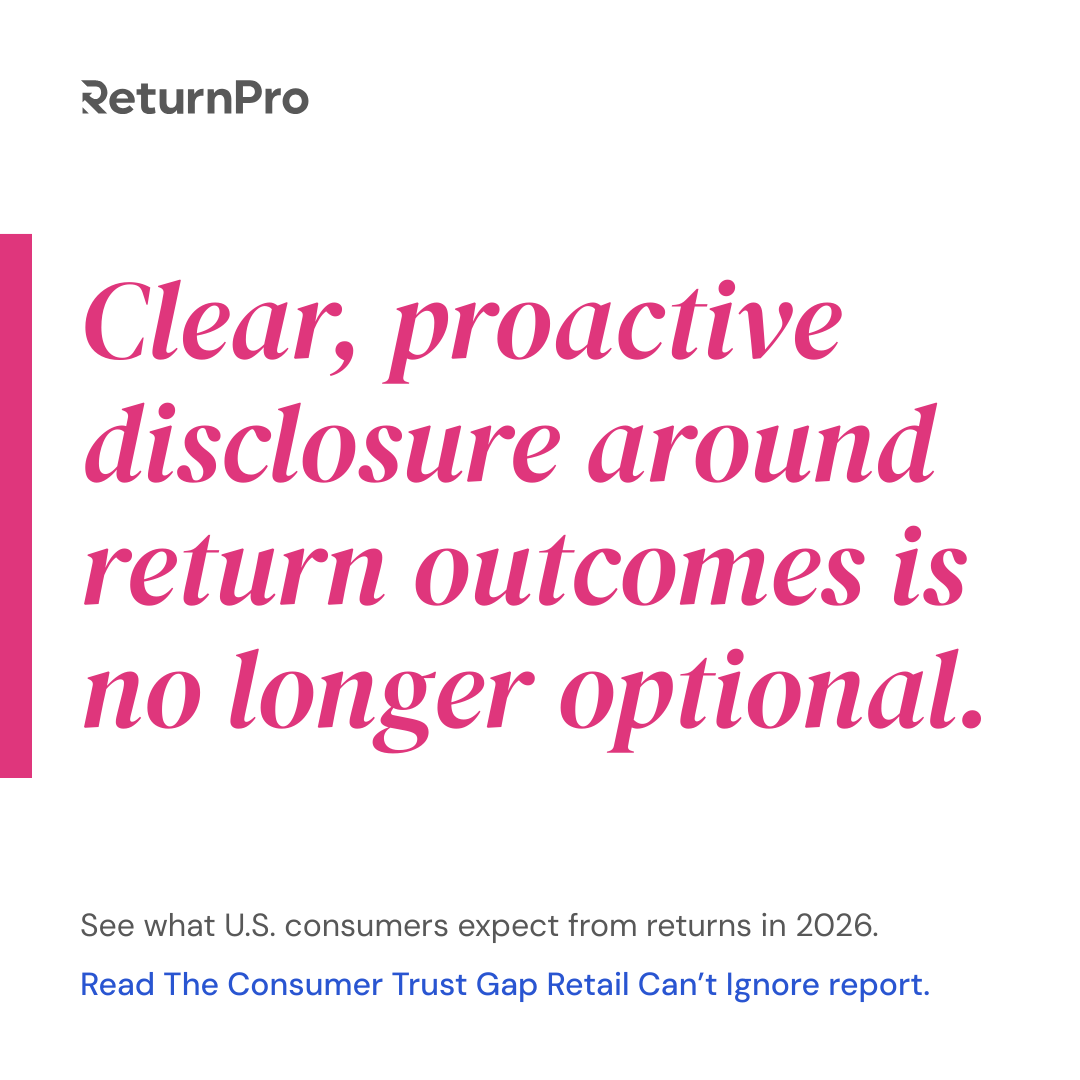 ReturnProHQ's tweet photo. 73% of consumers say they’d feel better about returning items if they knew those products were reused or refurbished.

But here’s the question:
If a customer asked what happens to your returns, does your strategy align with their expectations?

Most shoppers assume circularity. Few retailers prove it.

Get more insights in the report:
https://t.co/pFU3756m91