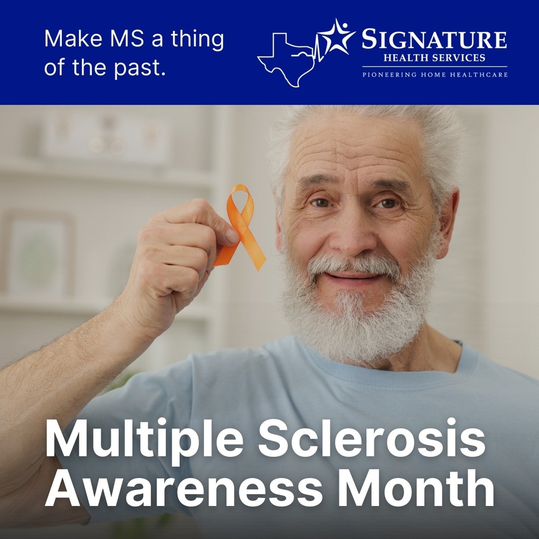 SignatureTexas's tweet photo. This Multiple Sclerosis Awareness Month, we honor the strength, courage, and resilience of those living with MS and the families who support them every day. 🧡

#MultipleSclerosisAwareness #MSAwarenessMonth #StrengthInMS https://t.co/FKS5pQpfiE