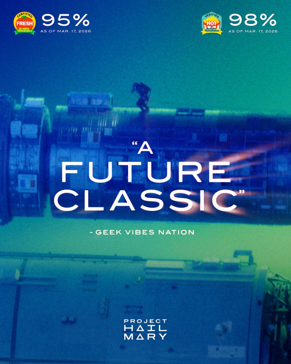 Project Hail Mary tweet media