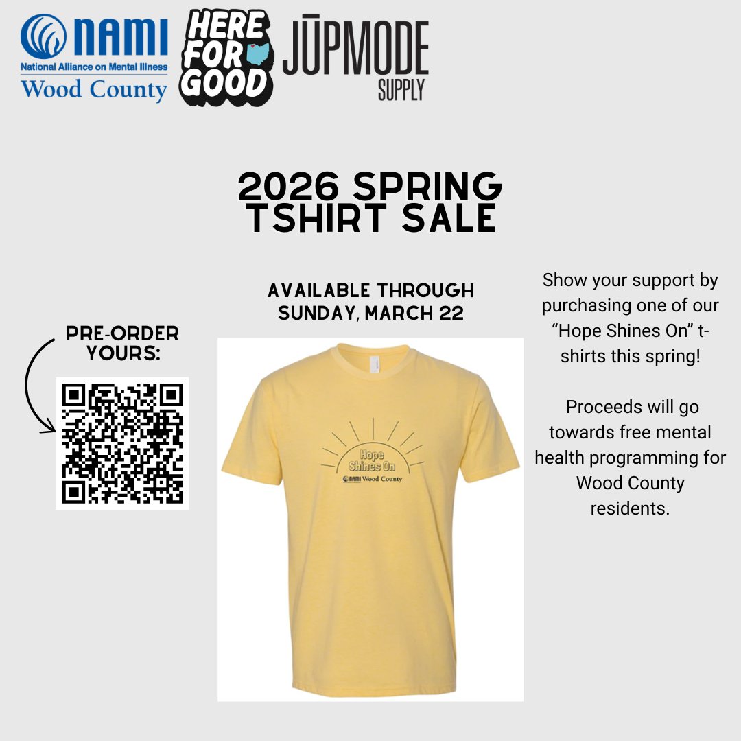 We’re excited to share our 2026 Spring “Hope Shines On” t-shirt fundraiser!

Pre-orders are open through Sunday, March 22. Order yours here:
jupmodesupply.com/products/nami-…