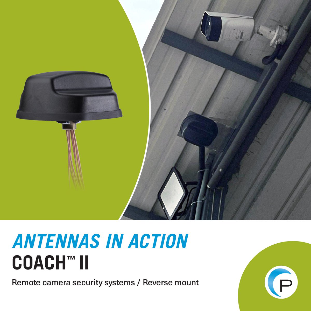 PCTEL_inc's tweet image. Coach II Camera Security

The rugged Coach II multiband antenna delivers dependable, high-speed connectivity for camera security systems—ensuring clear, uninterrupted video feeds even in challenging environments.

Learn More: pctel.com/antenna-produc…

#CameraSecurity #Multiband