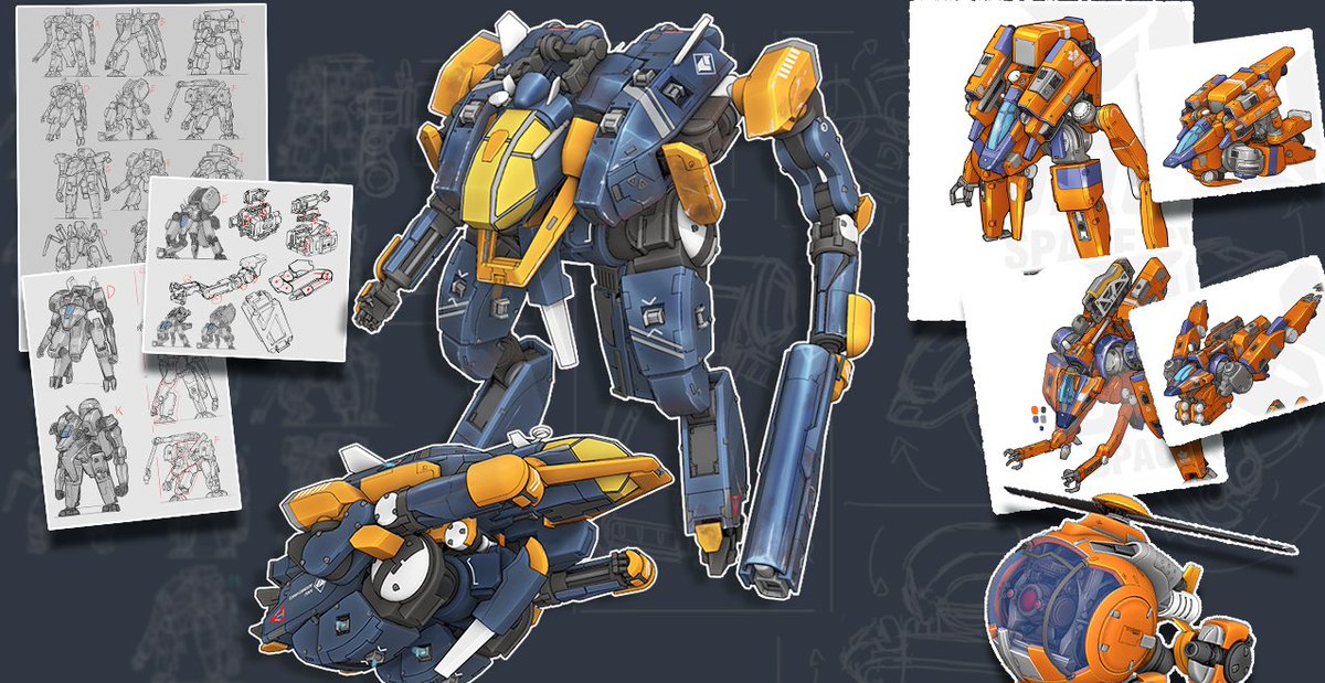 「Transforming Mech Project by Kevin - Che」|IAMAGのイラスト