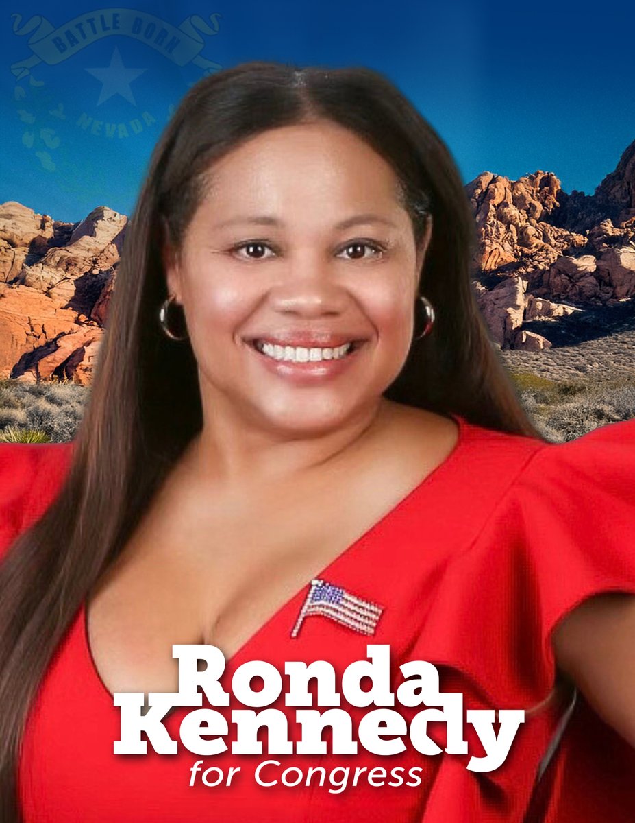 I filed for Congress in NV-04 endorsed by former Clark County GOP Chair Jesse Law:

“There is only one pro-Trump candidate who can win NV-4 and defeat Steven Horsford. As a Trump appointee, campaign staffer and former party Chairman, there’s one choice for me - RONDA KENNEDY”