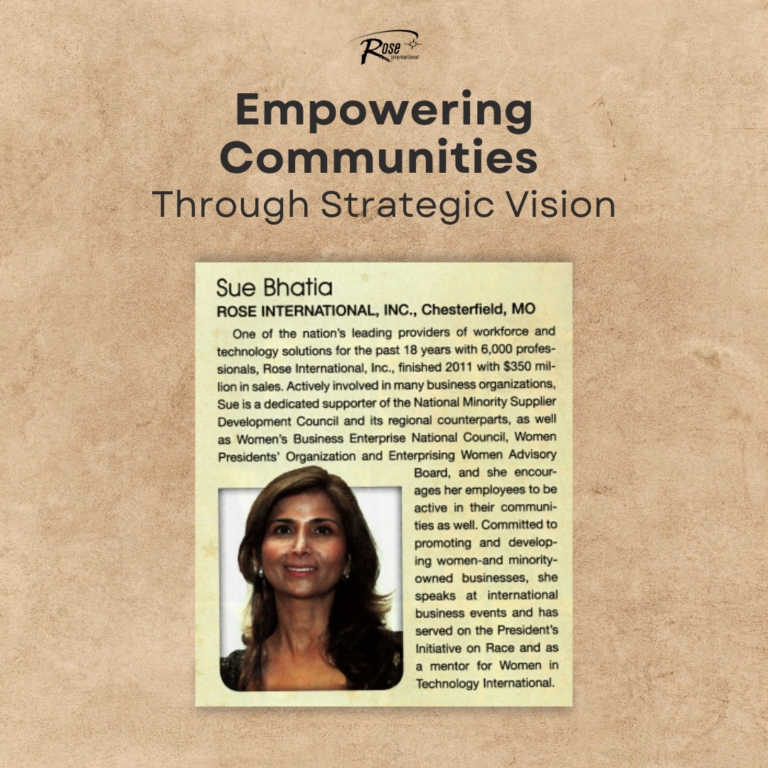 Rose International | The Global Leader in Staffing tweet media