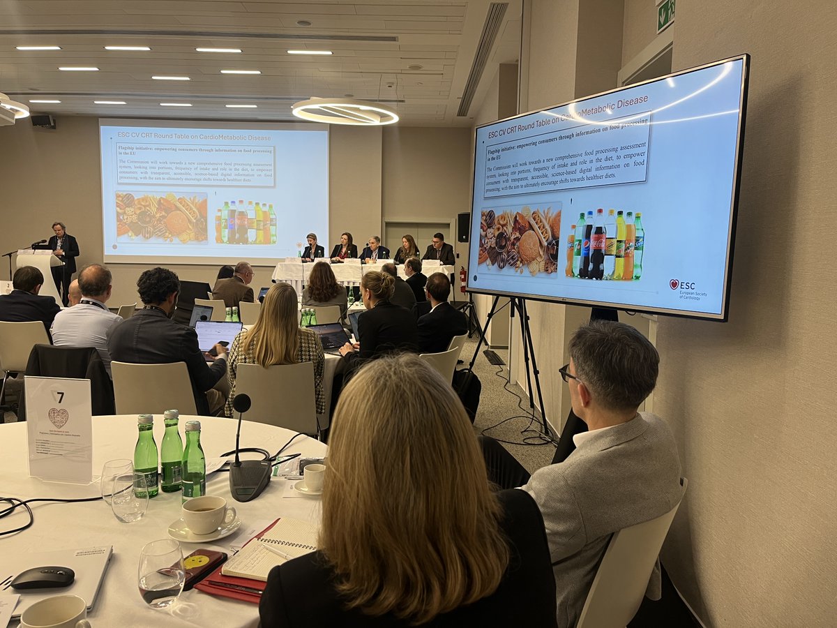 European Society of Cardiology tweet media