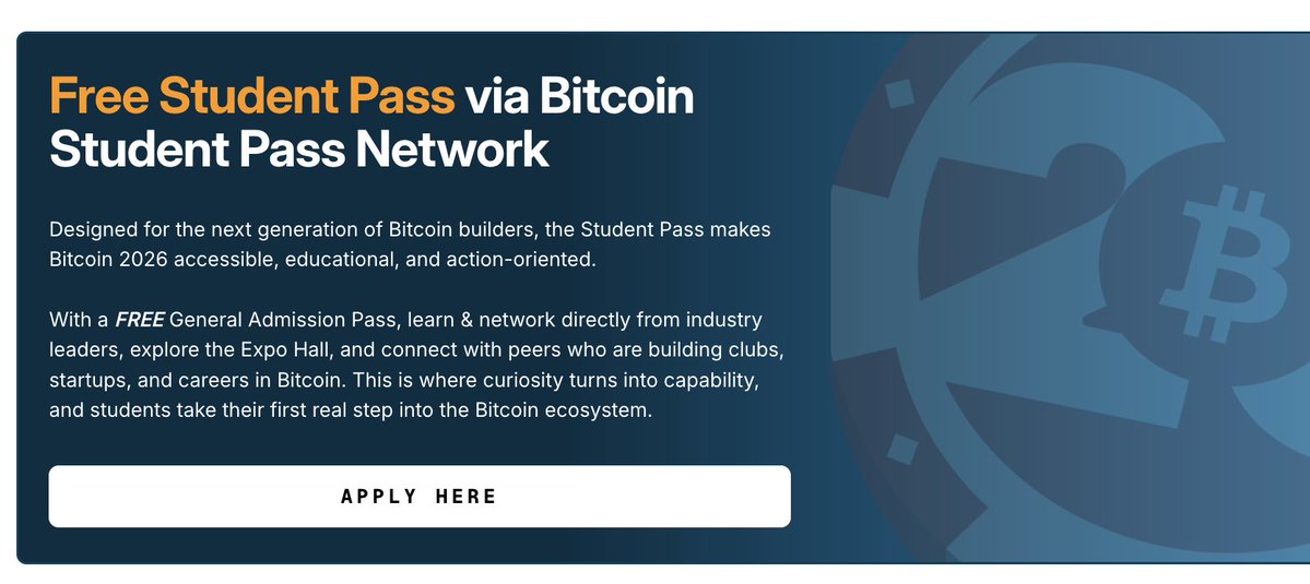 Bitcoin Students Network tweet media