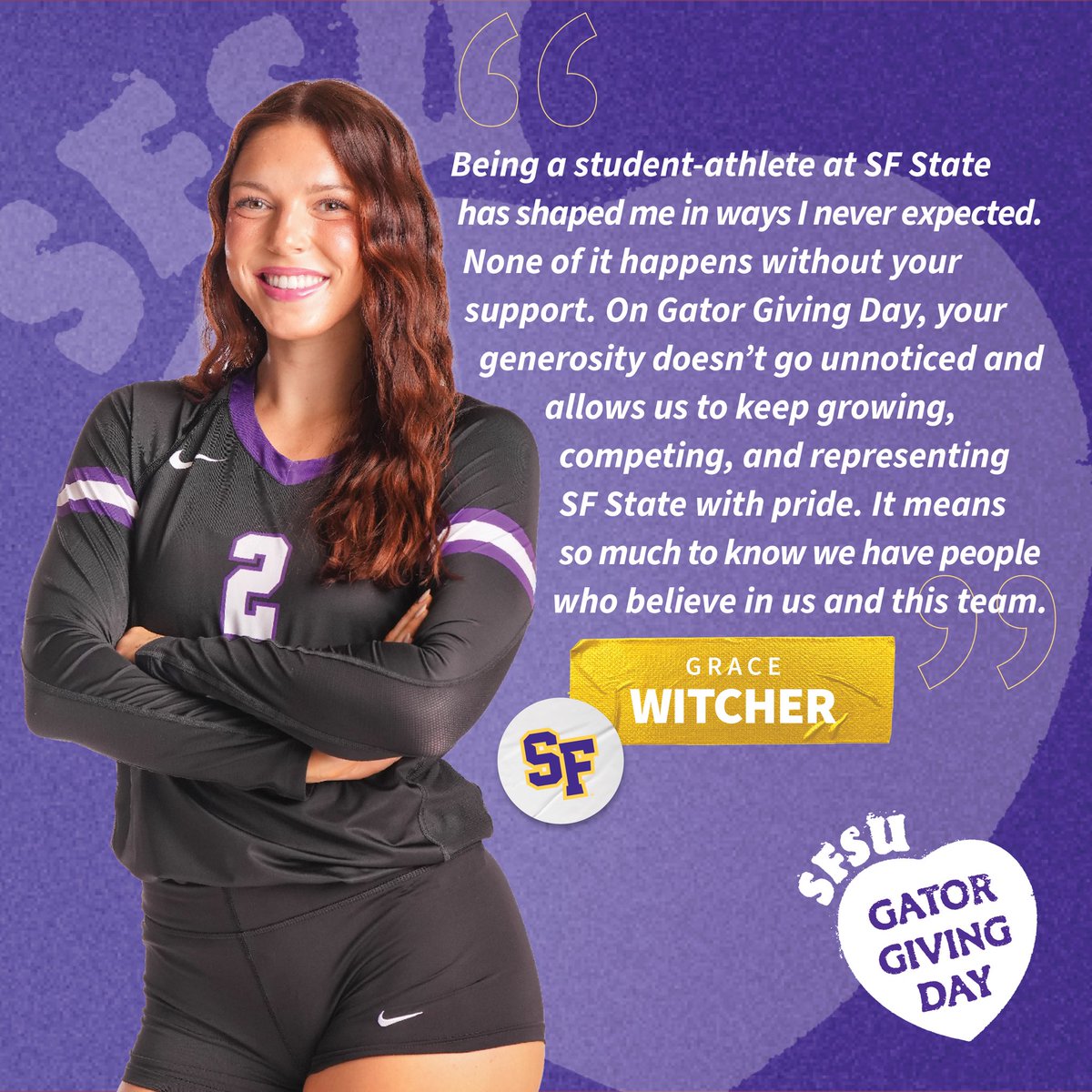 SF State Volleyball tweet media