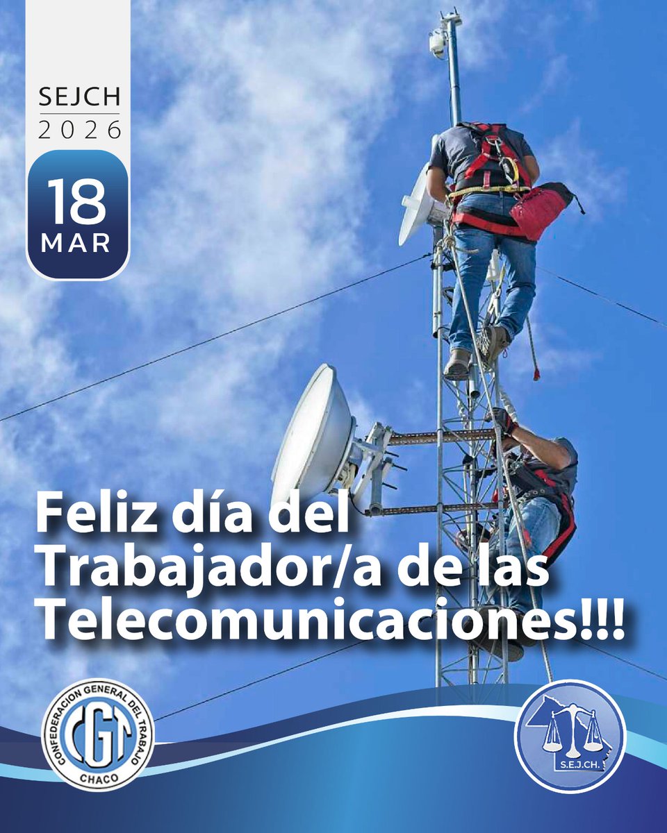𝘿í𝙖 𝙙𝙚𝙡 𝙏𝙧𝙖𝙗𝙖𝙟𝙖𝙙𝙤𝙧 𝙏𝙚𝙡𝙚𝙛ó𝙣𝙞𝙘𝙤

Cada 18 de marzo se celebra el Día del Trabajador Telefónico en Argentina, una fecha que conmemora la nacionalización de la empresa de teléfonos EMTA  en 1948.

Este evento histórico marcó el reconocimiento de la labor del
