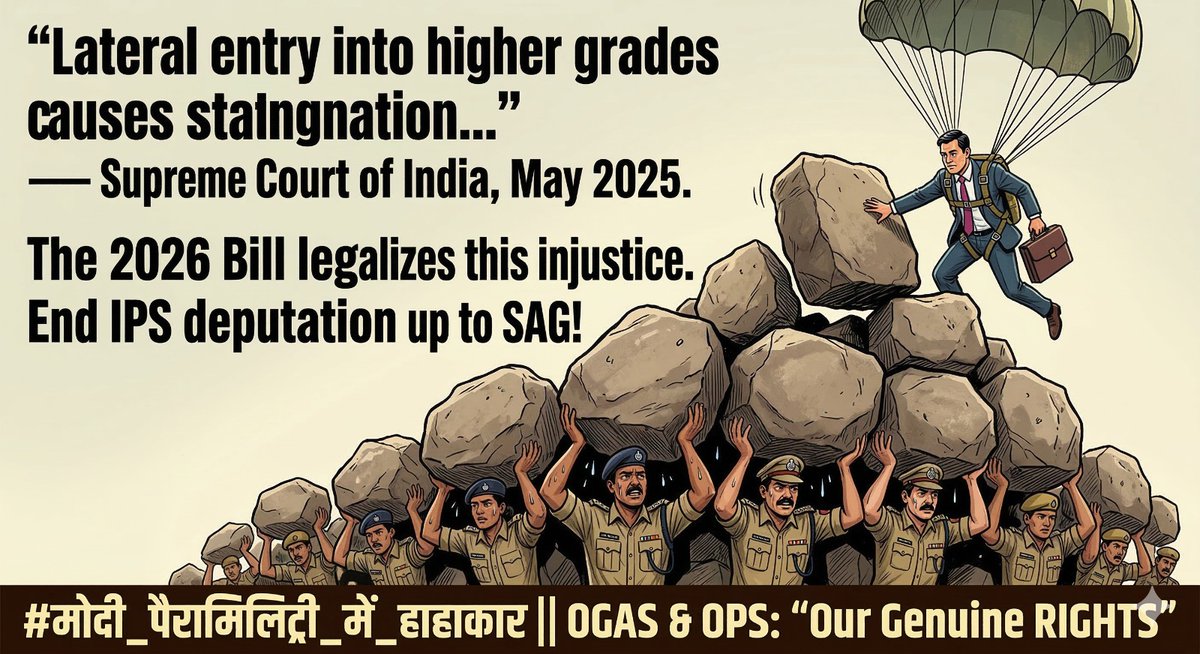 #StopCrushingParamilitary
It is not good, please help CAPF.