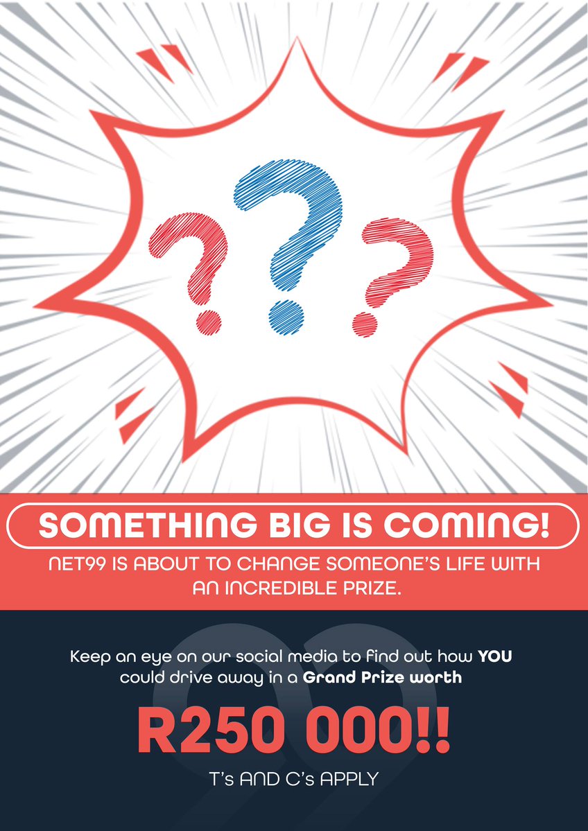 Something BIG is coming…

You might want to keep an eye on our socials.
Trust us… You don’t want to miss this one.

#StayTuned
#beahero
#Net99