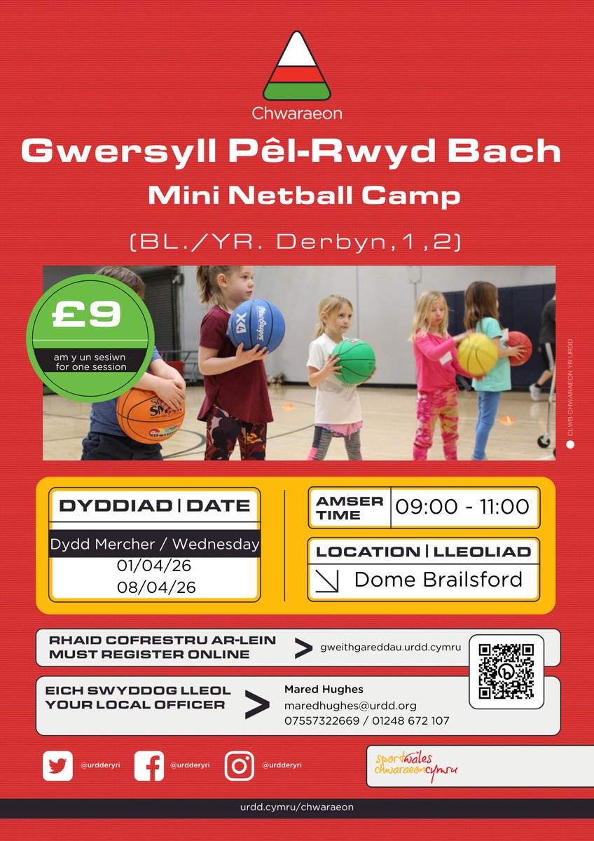 Urdd Eryri tweet media
