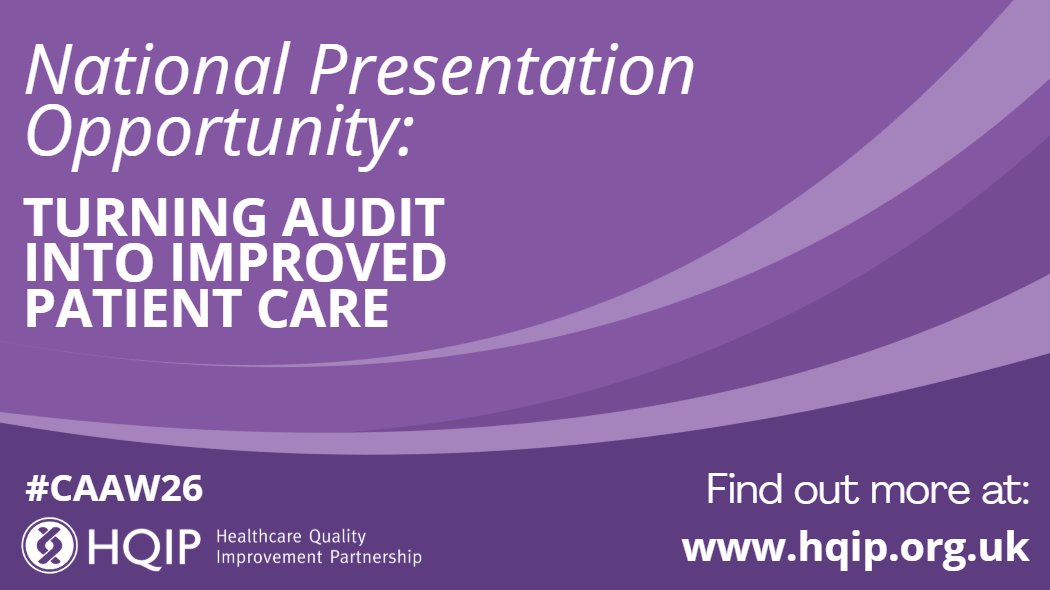 Healthcare Quality Improvement Partnership tweet media