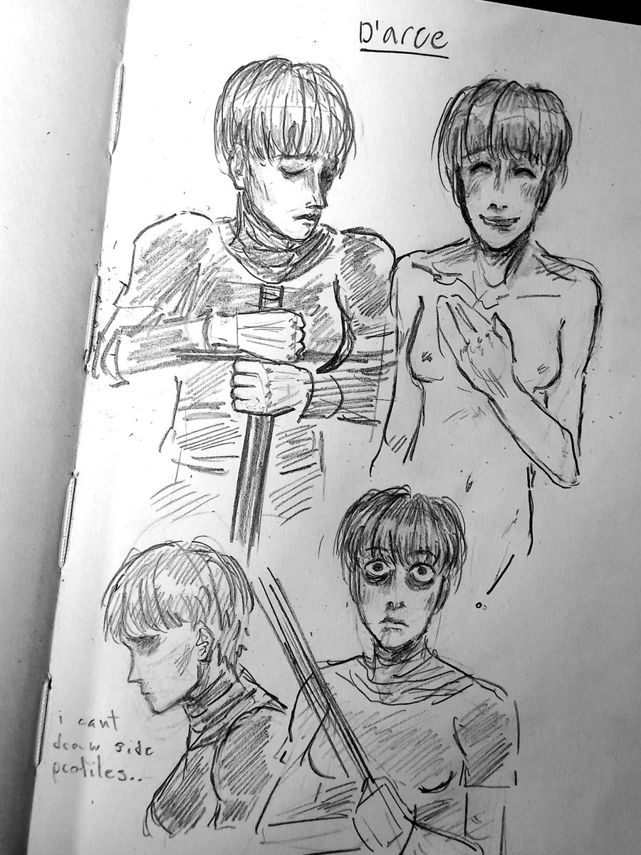 i dont think ive ever drawn d'arce before