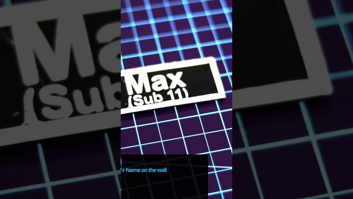 HackandHammer's tweet photo. Max, AJP, Jace, Jem, and Alex A just made it onto the Wall of Fame 🔥

Want your name next? 👀

I’ll 3D print it… and you might even win a free roll of filament.

🎥 https://t.co/9mndBE6WAF 

#3DPrinting #DIY #Maker #HackAndHammerDIY https://t.co/GbnBt0rp33