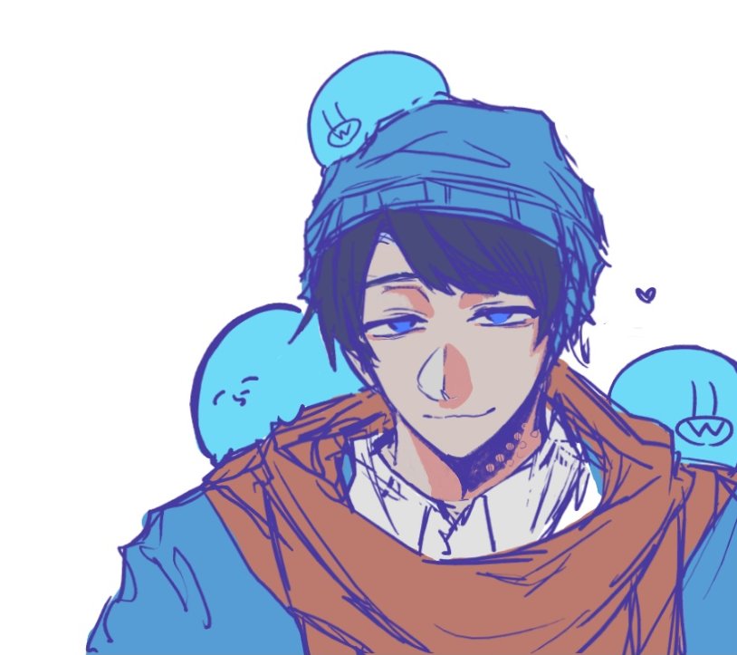 結局清書しなかった絵チャ🧣