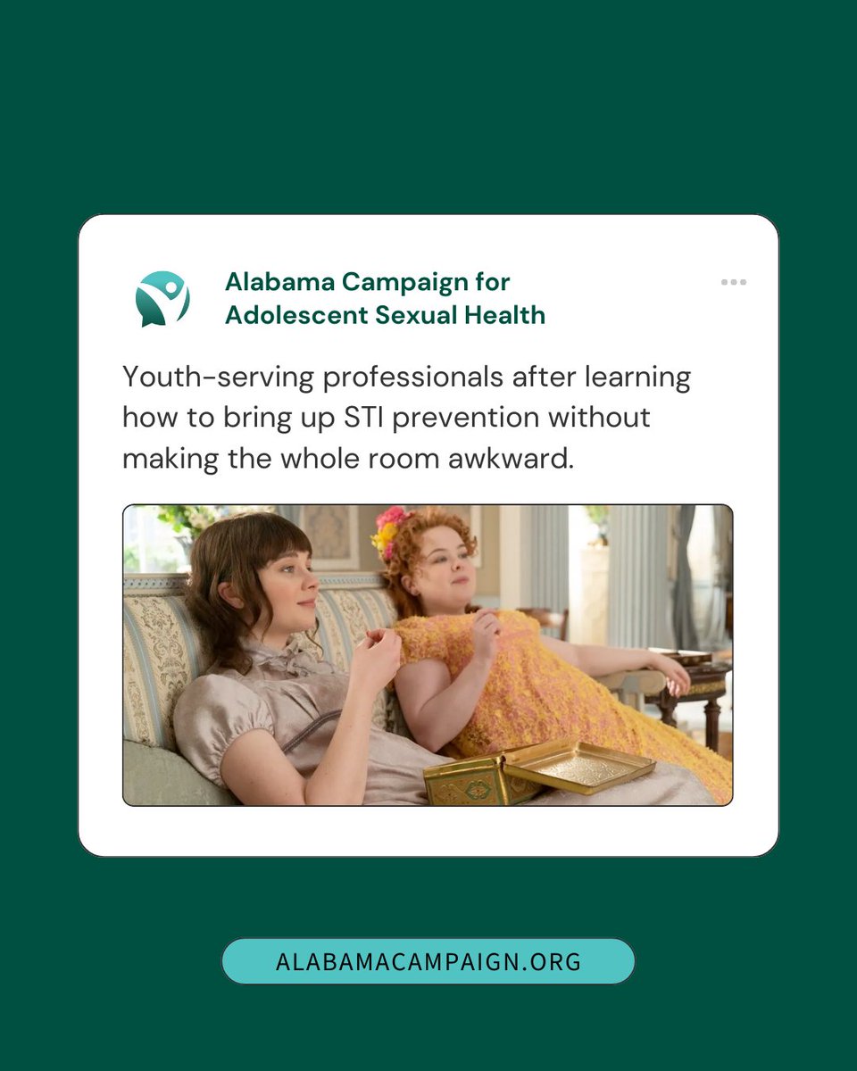 Alabama Campaign for Adolescent Sexual Health tweet media