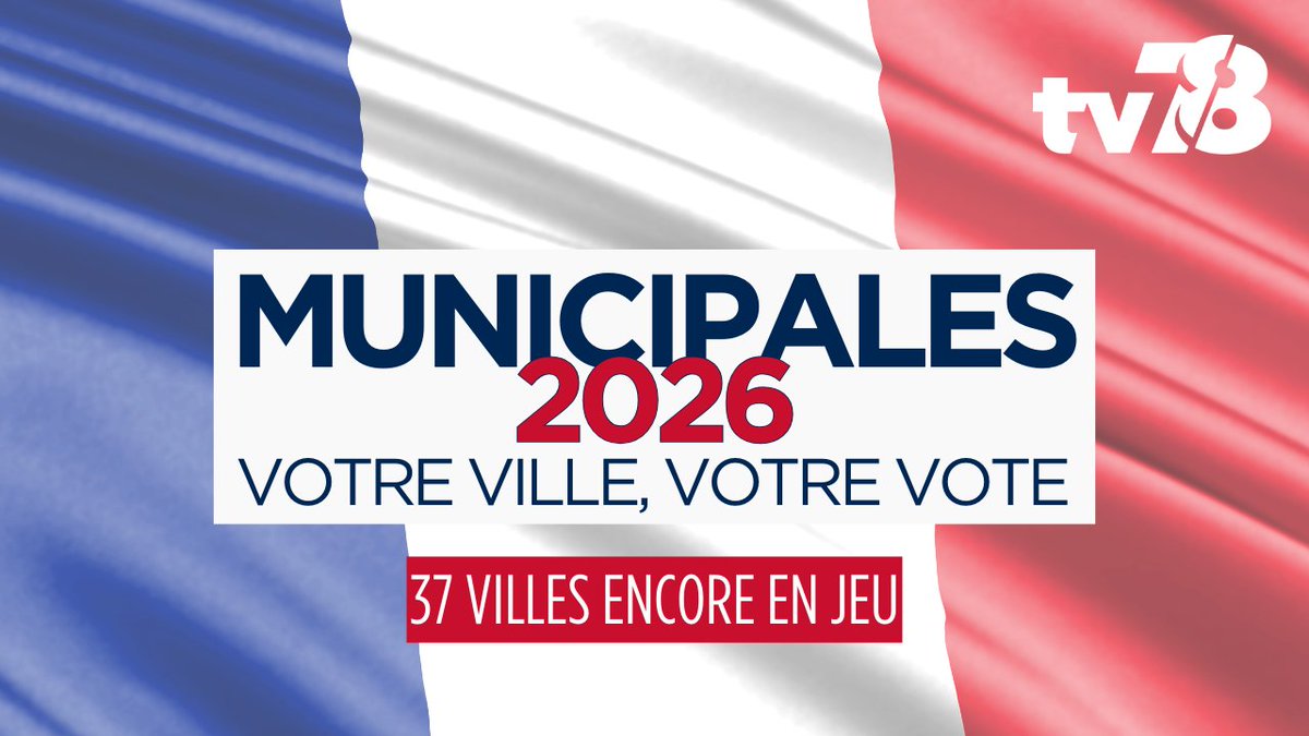 Image pour le début du Tweet: 🗳️ Municipales 2026 : 37