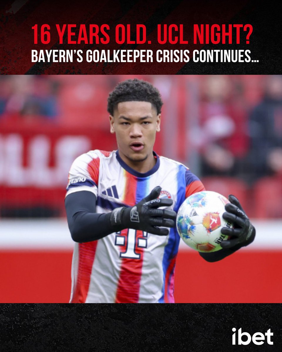 Getting closer now to UCL night...👀

Bayern’s goalkeeper situation is still up in the air -
a 16-year-old, Leonard Prescott, could be thrown straight into a Champions League night.

Elsewhere, big teams chasing results and everything still to play for.

Explore our Champions