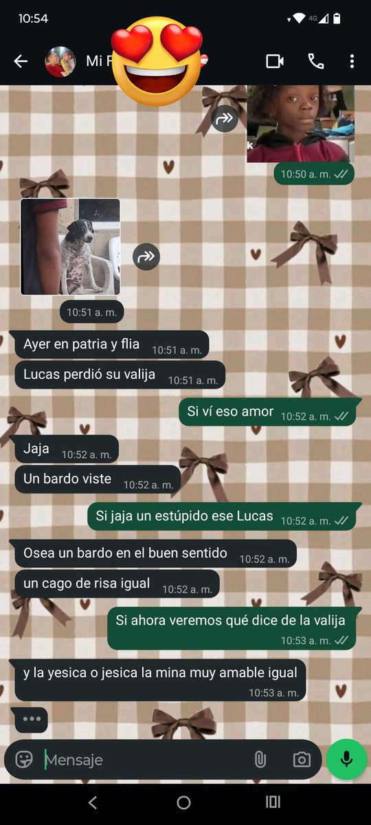 Karlafernanddez's tweet photo. #LuzuTv #NadieDiceNada &amp; #PatriaYFamilia Cuando lo adoctrinas a tu novio y estás son nuestras charlas todos los días ! https://t.co/LreE2jJzIc