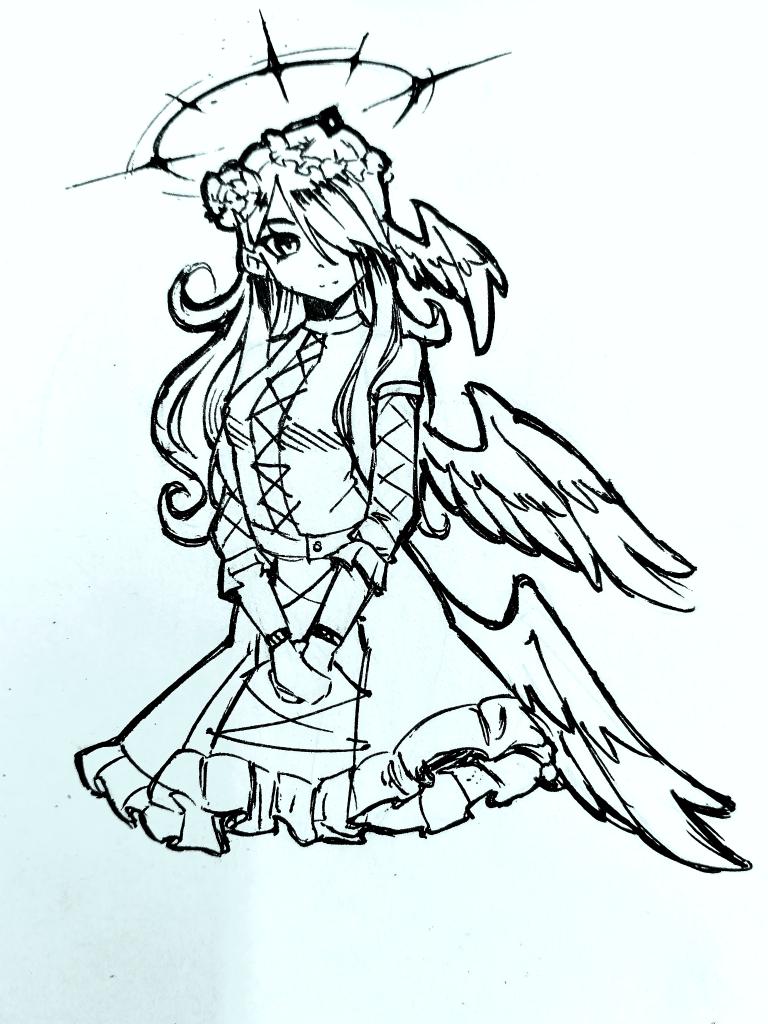 Boceto en la escuela porque si