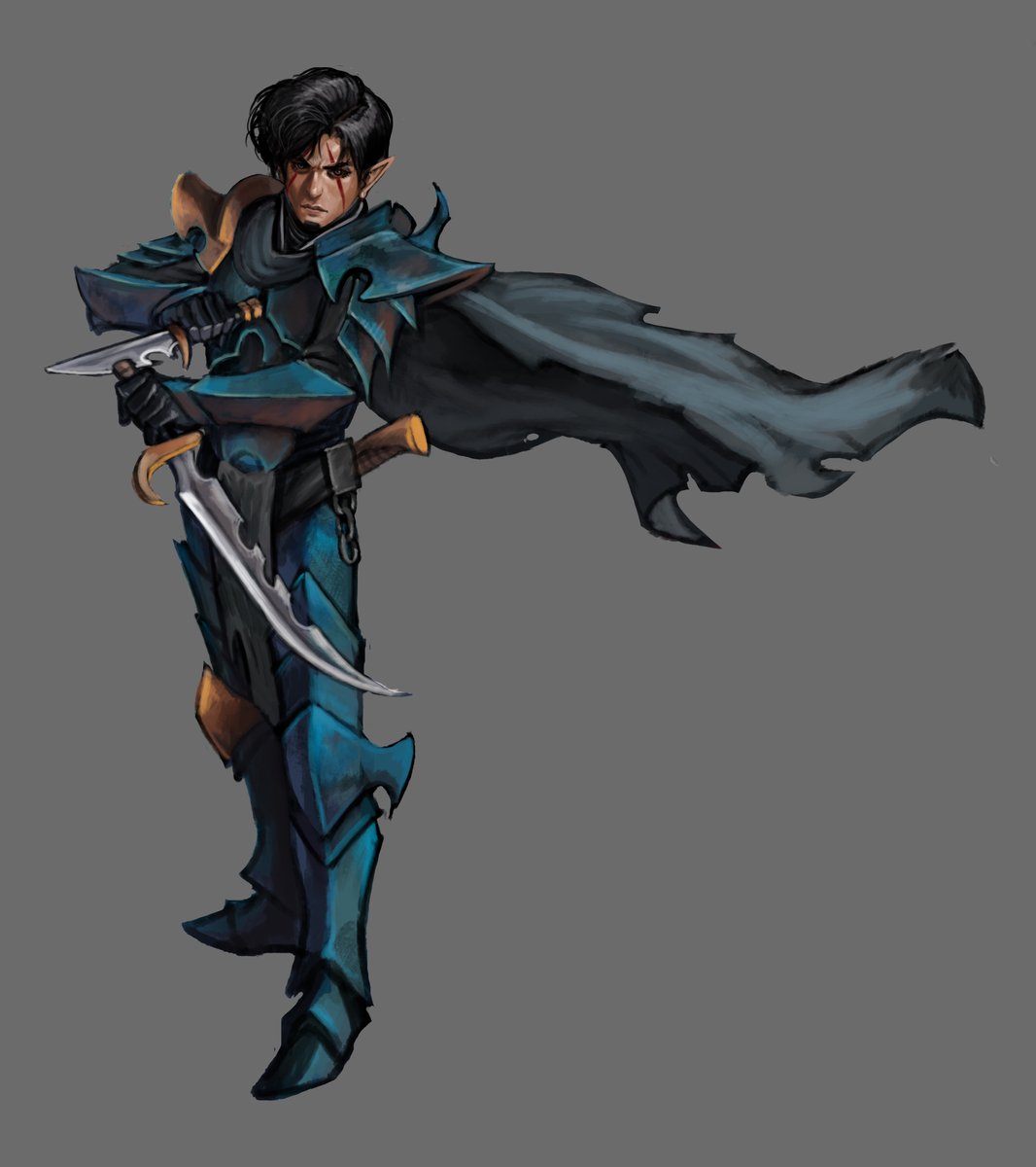 Shadow as a Drukhari Kabalite Warrior