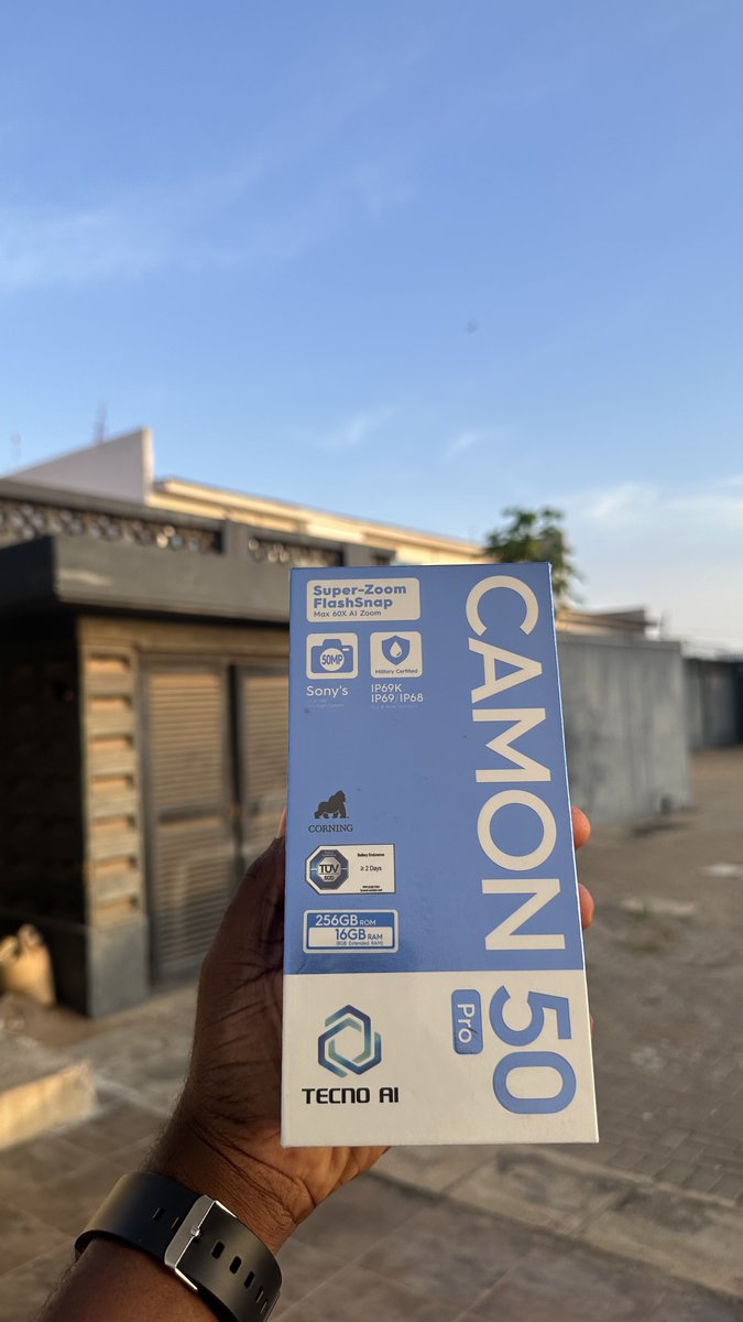 Guys Tecno has given me the CAMON 50 PRO for freeeeeeeee!!!!!