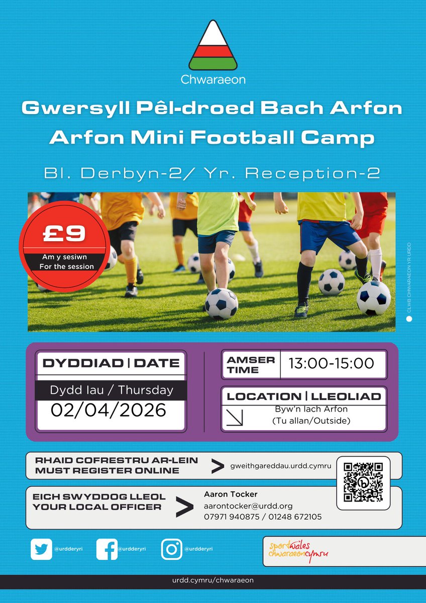 Urdd Eryri tweet media