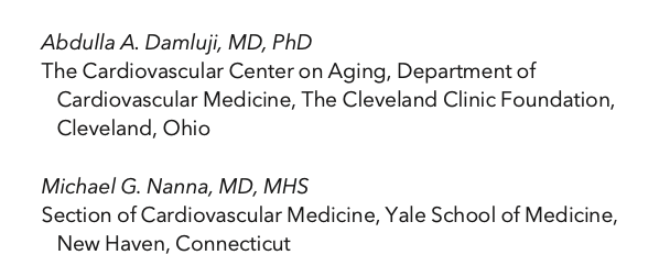 DrDamluji's tweet photo. Risk-Guided Antihypertensive Treatment Eligibility in Older Adults Under Updated Hypertension Guidelines: @AnnalsofIM 

🥸 Our new publication in the Annals of Internal Medicine led by @MichaelGNanna 

😱 Question is: the new guidelines introduced the PREVENT risk equations, with a recommended threshold of 7.5% or higher to guide treatment decisions - 

🥸To evaluate the effect of these new recommendations by exploring how risk-guided therapy would affect pharmacotherapy recommendations in people aged 65 years or older.

😱Here is a summary of the paper: bravo to the Heartwise Lab members. 

👇👇👇