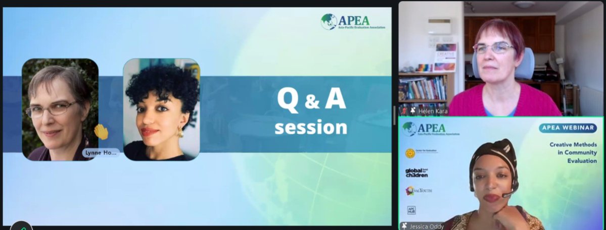 Asia Pacific Evaluation Association tweet media