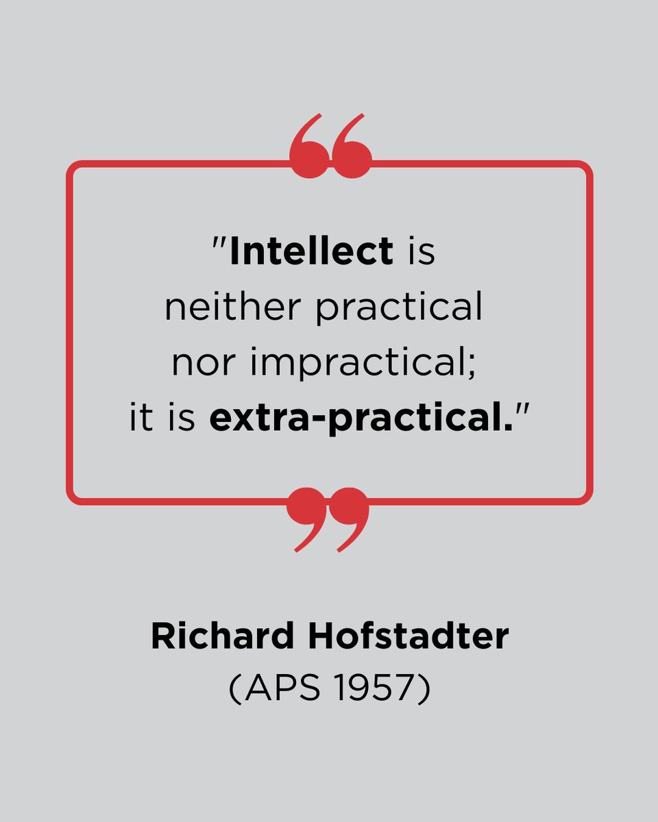 AmPhilSociety's tweet image. “Intellect is neither practical nor impractical; it is extra-practical.”

Check in weekly for APS Members' words of wisdom.

#UsefulKnowledge #KnowledgeIsPower #History