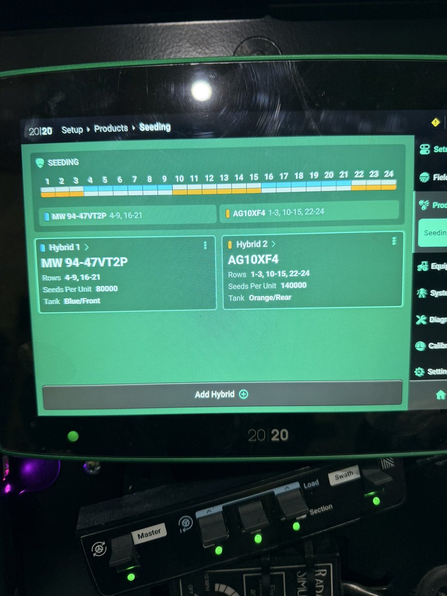travismesser81's tweet image. The new Gen 3 software from
@PrecisionPlant coupled with #mSet #EMHD is going to make life really simple to plant our 6 row strip fields on #striptill!  @bw_fusion @Agronomy365 @MidwesternBioAg