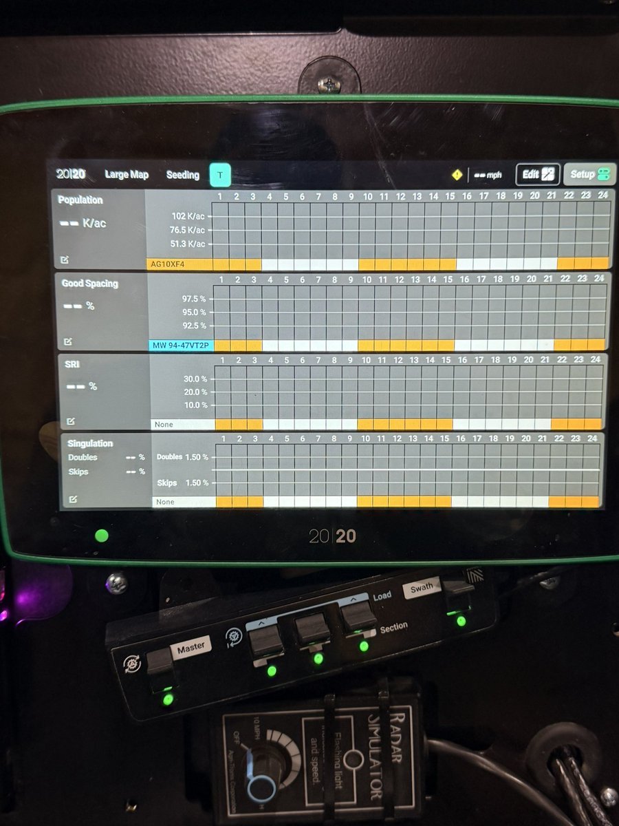 travismesser81's tweet image. The new Gen 3 software from
@PrecisionPlant coupled with #mSet #EMHD is going to make life really simple to plant our 6 row strip fields on #striptill!  @bw_fusion @Agronomy365 @MidwesternBioAg
