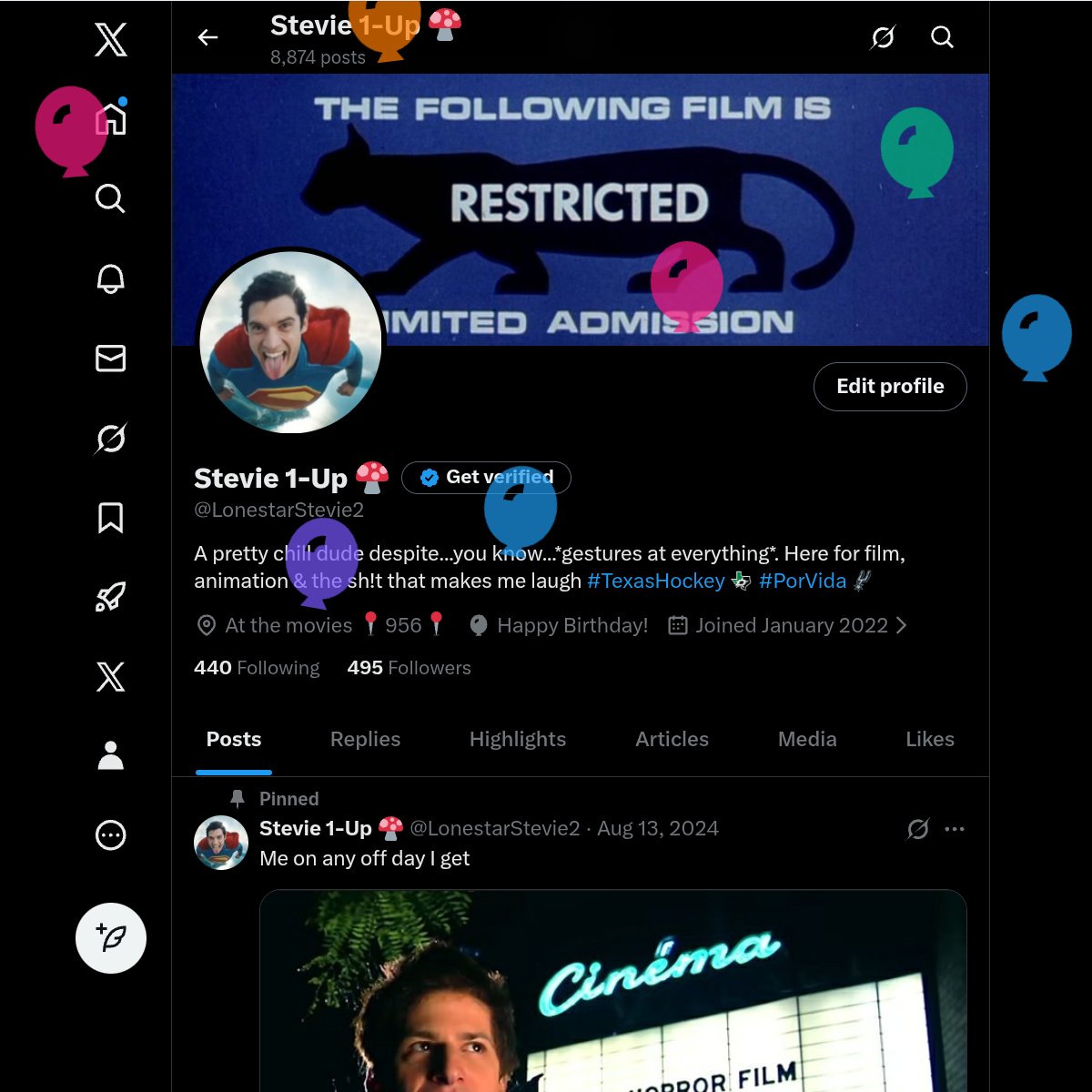 Stevie 1-Up 🍄 tweet media