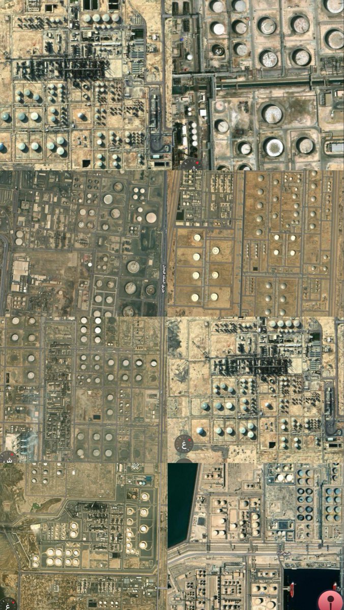 HiqGov's tweet photo. أهم مصافي النفط في السعودية 🇸🇦 
رأس تنورة 
26°42'06.59"N 50°06'00.44"E
الجبيل 
27°05'22.59"N 49°41'39.02"E
ينبع 
23°57'16.13"N 38°17'07.72"E
الرياض 
24°31'26.33"N 46°51'59.54"E
رابغ 
22°43'13.06"N 39°01'17.11"E
جازان 
17°17'11.10"N 42°23'20.01"E
 جدة 
21°26'52.86"N 39°11'11.15"E https://t.co/qzs54HDpt7
